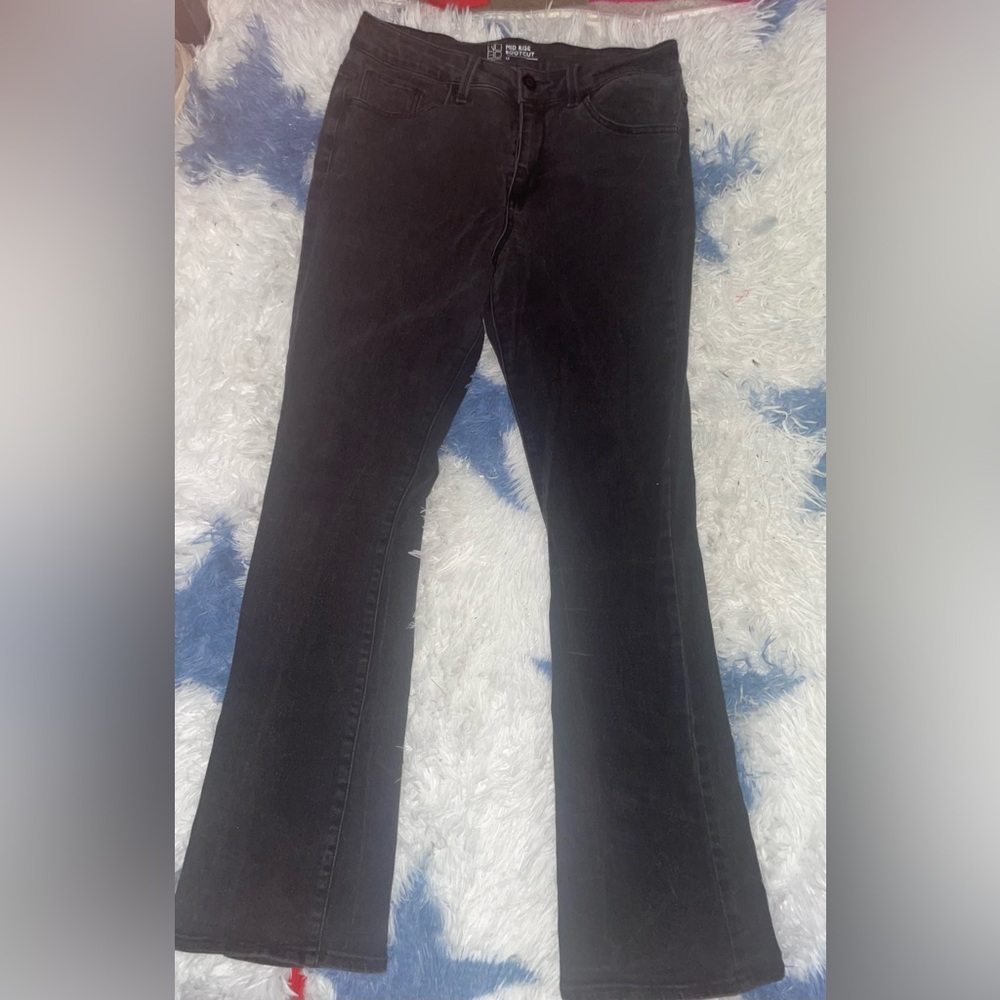 NOBO Women's Black Flare Jeans
